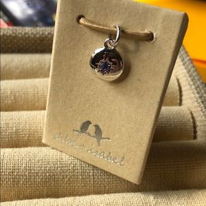Birthstone charm - February- Amethyst